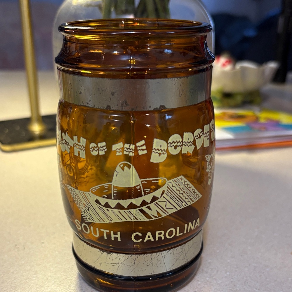 South Carolina State Vintage 1960's-70's Siesta Ware Mug South Of The Border Cup